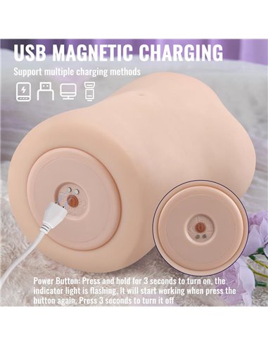 Eliza Vagina y Ano con Vibración, Thrusting y APP 1.83 kg