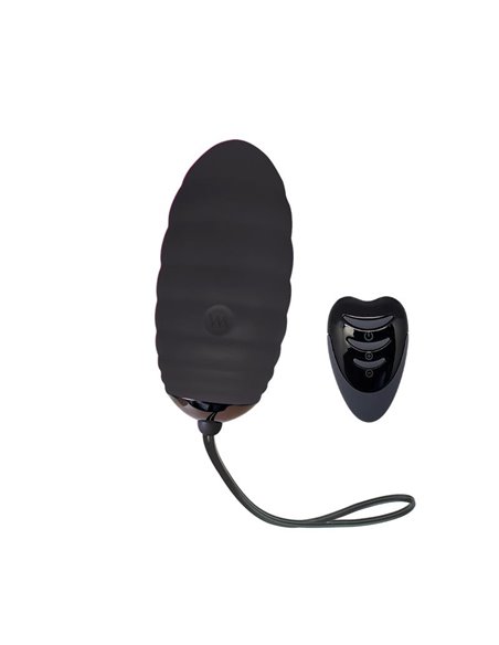 Huevo Vibrador Ocean Breeze 2.0 con Control Remoto Negro