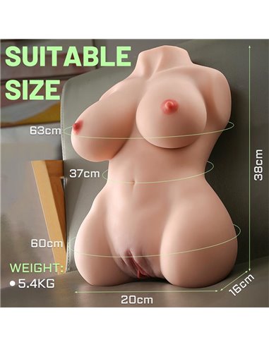 Marita Torso Masturbador 5.4 kg