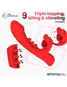 Trixy Vibrador con Tapping y Biting con App 2