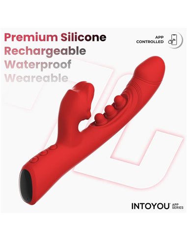 Trixy Vibrador con Tapping y Biting con App