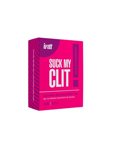 Suck My Clit Fresa Salvaje Succión Gel