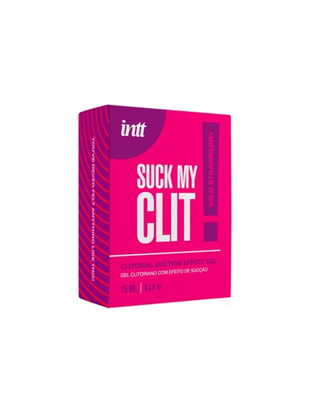 Suck My Clit Fresa Salvaje Succión Gel