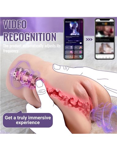 Sora Vagina y Ano con Thrusting, Vibracion y APP 1.54 kg