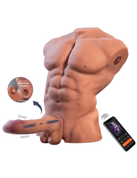 Fitter Torso con Dildo Desmontable, Thrusting y APP 11.6 kg