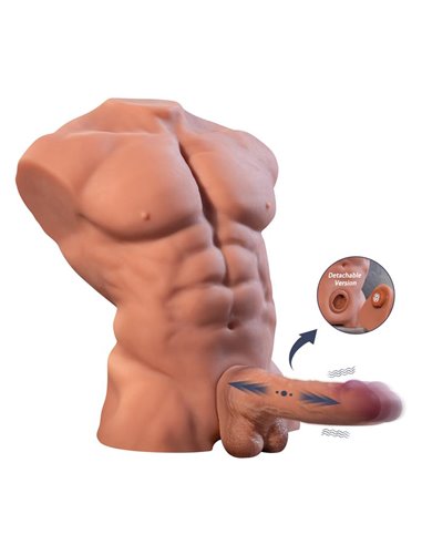 Fitter Torso con Dildo Desmontable, Thrusting y APP 11.6 kg