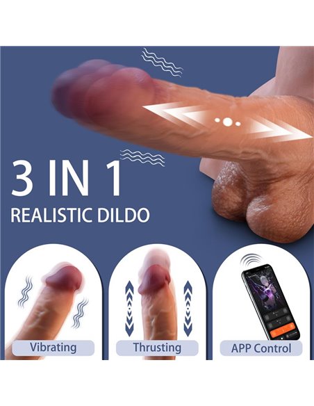 Fitter Torso con Dildo Desmontable, Thrusting y APP 11.6 kg