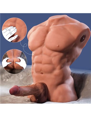 Fitter Torso con Dildo Desmontable, Thrusting y APP 11.6 kg