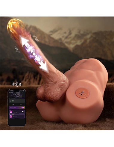 Jonah Semi Toris con Dildo Desmontable, Thrusting y APP 3.48 kg