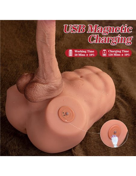 Jonah Semi Toris con Dildo Desmontable, Thrusting y APP 3.48 kg