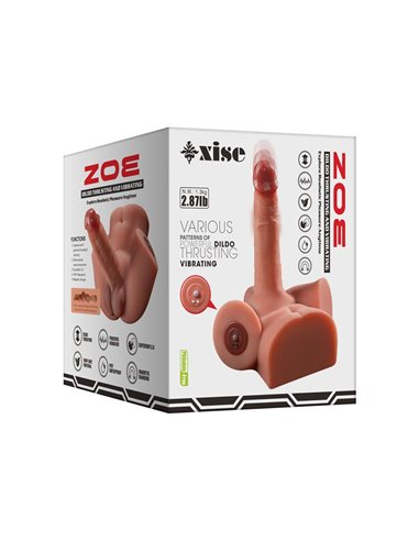 Zoe Semi Torso con Vibración y Thrusting 1.3 kg