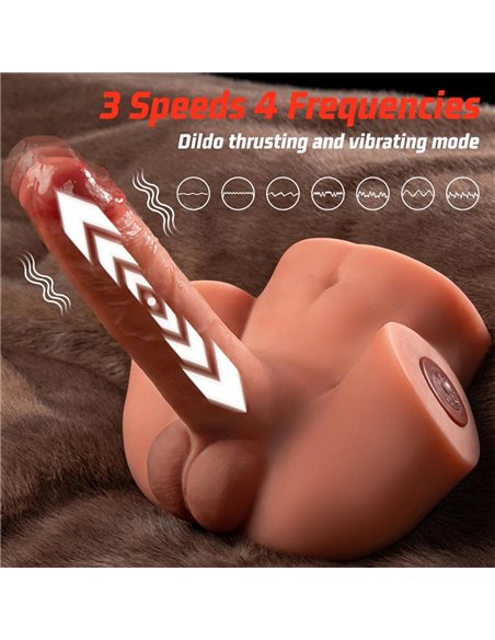 Zoe Semi Torso con Vibración y Thrusting 1.3 kg