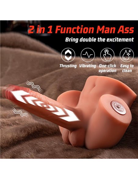 Zoe Semi Torso con Vibración y Thrusting 1.3 kg