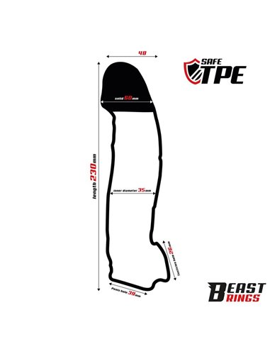 Funda para el Pene 23 cm