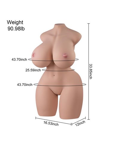 Sunny Torso Realista 41.27 kg