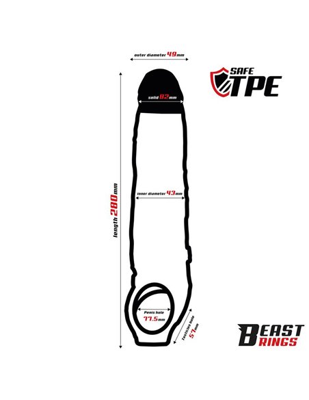 Funda para el Pene 28 cm