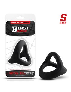 Anillo Triple Silicona Solida 40/35/32mm Talla S