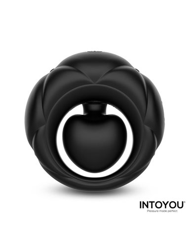 Torus Anillo Vibrador con Bola Clitoriana con Control Remoto USB