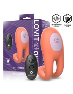 Lovit Vibrador de Pareja Flexible con Control Remote