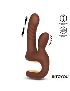 Mocca Vibrador con Thrusting y Mango Ergonómico USB 2
