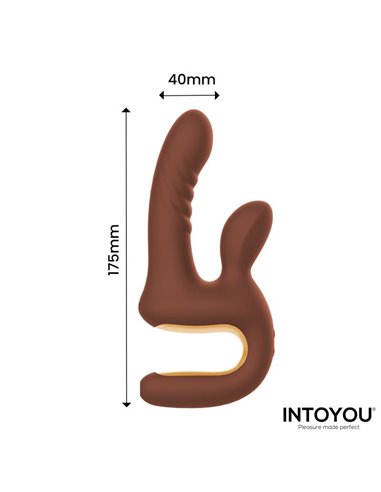 Mocca Vibrador con Thrusting y Mango Ergonómico USB