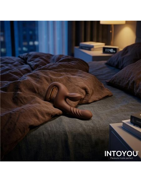 Mocca Vibrador con Thrusting y Mango Ergonómico USB