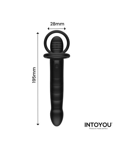 Magnor Dildo con Anillo Doble y Estimulador de Testículos