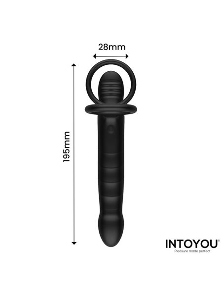 Magnor Dildo con Anillo Doble y Estimulador de Testículos