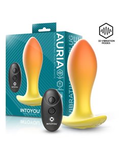 Auria Plug Anal con Vibración y Control Remoto USB-C
