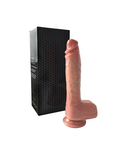 Dildo con Vibración, Thrusting y Calor