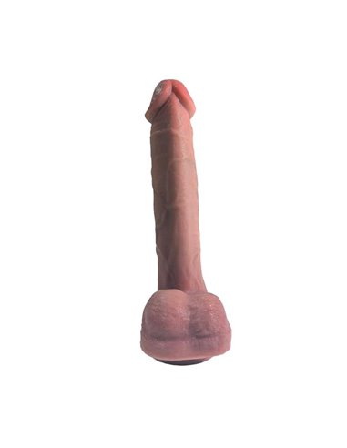 Dildo con vibración, Thrusting y Calor