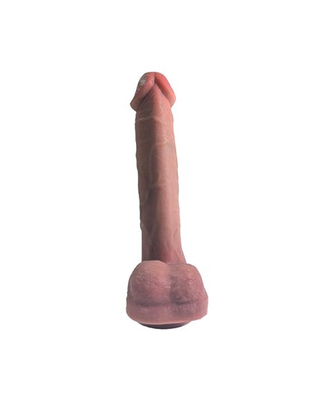 Dildo con vibración, Thrusting y Calor