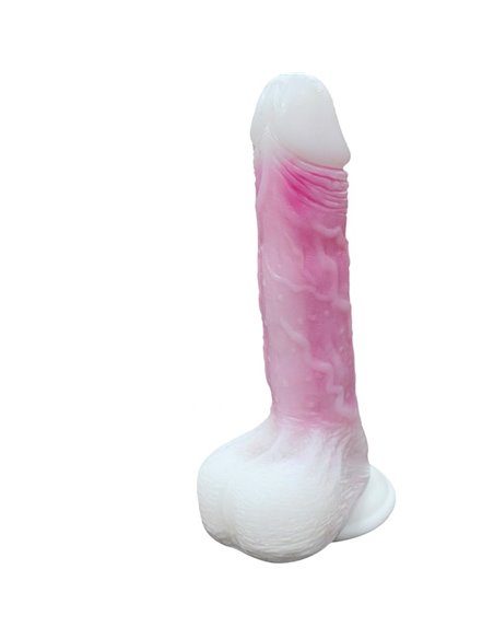 Dildo Doble Capa con Vibración, Thrusting y Calor