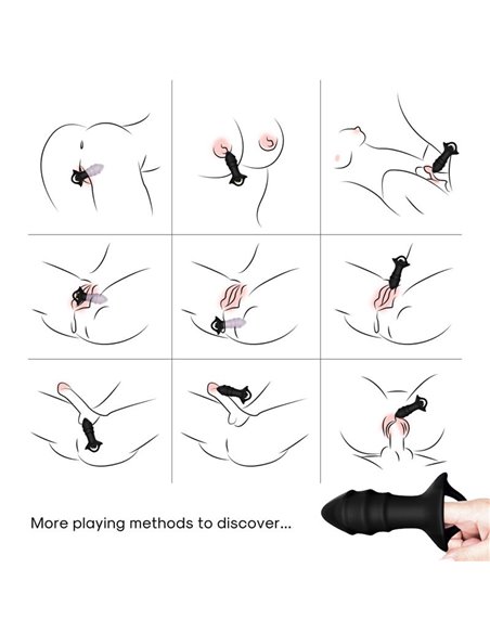 Plug Anal con Vibración