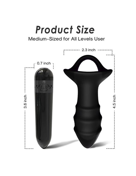 Plug Anal con Vibración