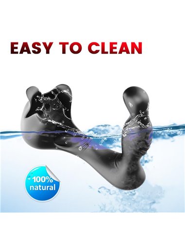 Masajeador Prostático Rotación 360º Estimulación Testiculos