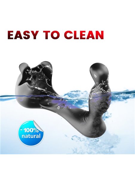 Masajeador Prostático Rotación 360º Estimulación Testiculos