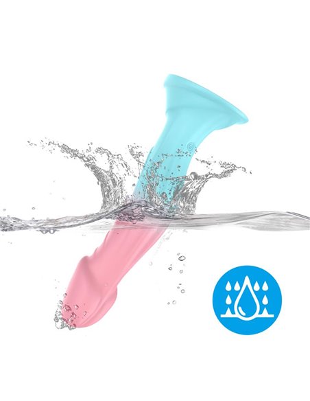 Dildo Bicolor con Vibración