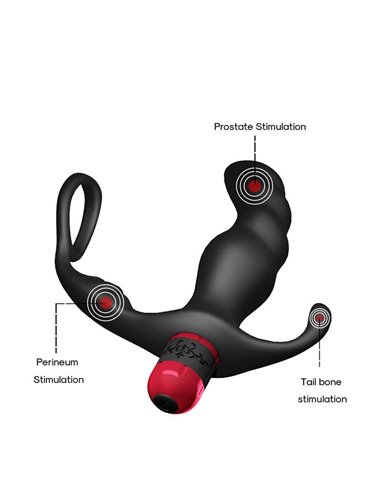 Masajeador Prostático y Plus Anal con Vibración