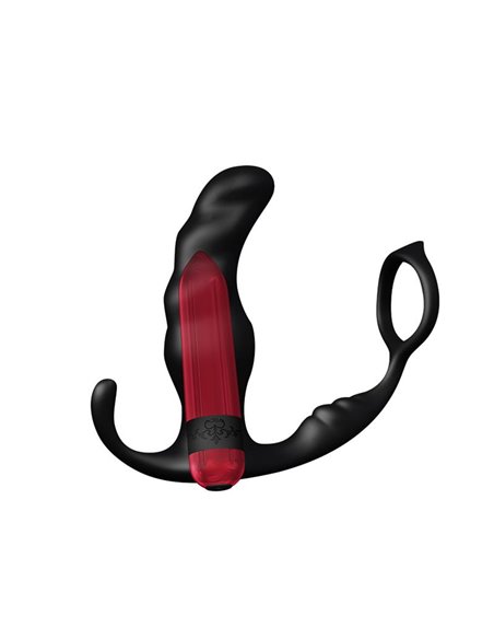 Masajeador Prostática y Plug Anal 2 en 1 con Vibración