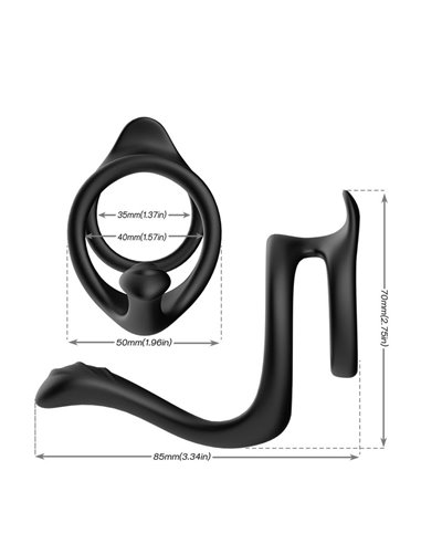 Anillo para el Pene Estimulacion Perianal