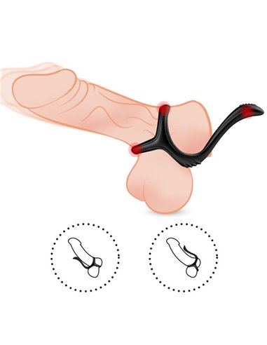Anillo para el Pene con Estimulación Perianal
