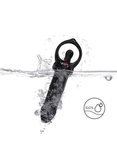 Dildo para Penetración Doble con Vibración