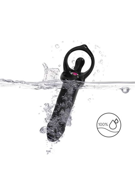 Dildo para Penetración Doble con Vibración