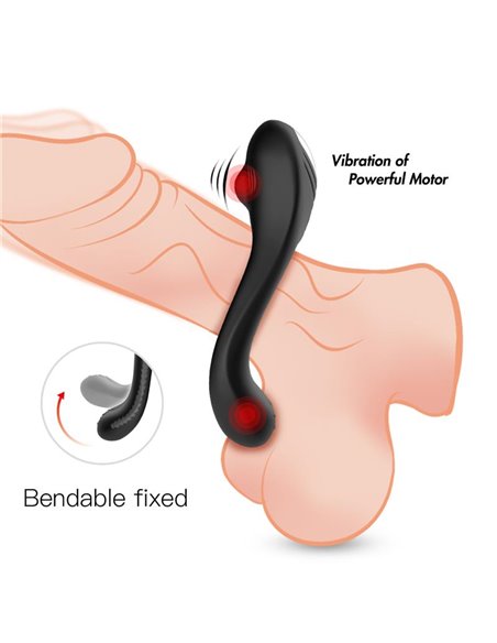 Anillo Vibrador para Pene y Testículos