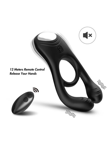 Anillo Vibrador para Pene y Testículos