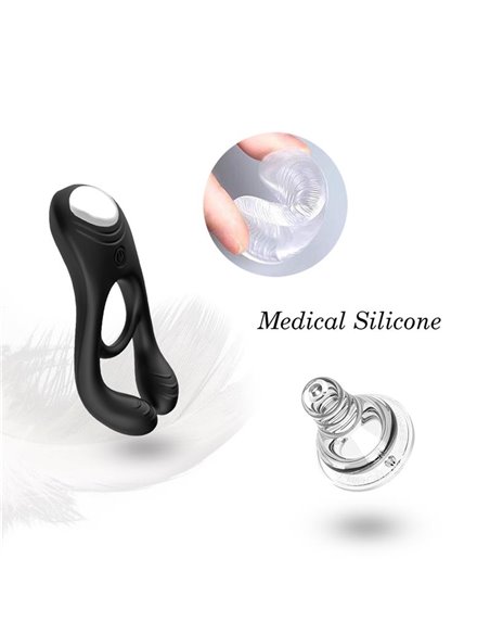 Anillo Vibrador para Pene y Testículos