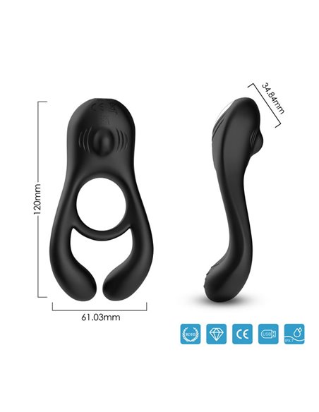Anillo Vibrador para Pene y Testículos