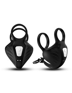 Anillo Vibrador para Pene y Testículos Ajustable