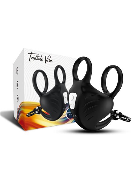 Anillo Vibrador para Pene y Testículos Ajustable